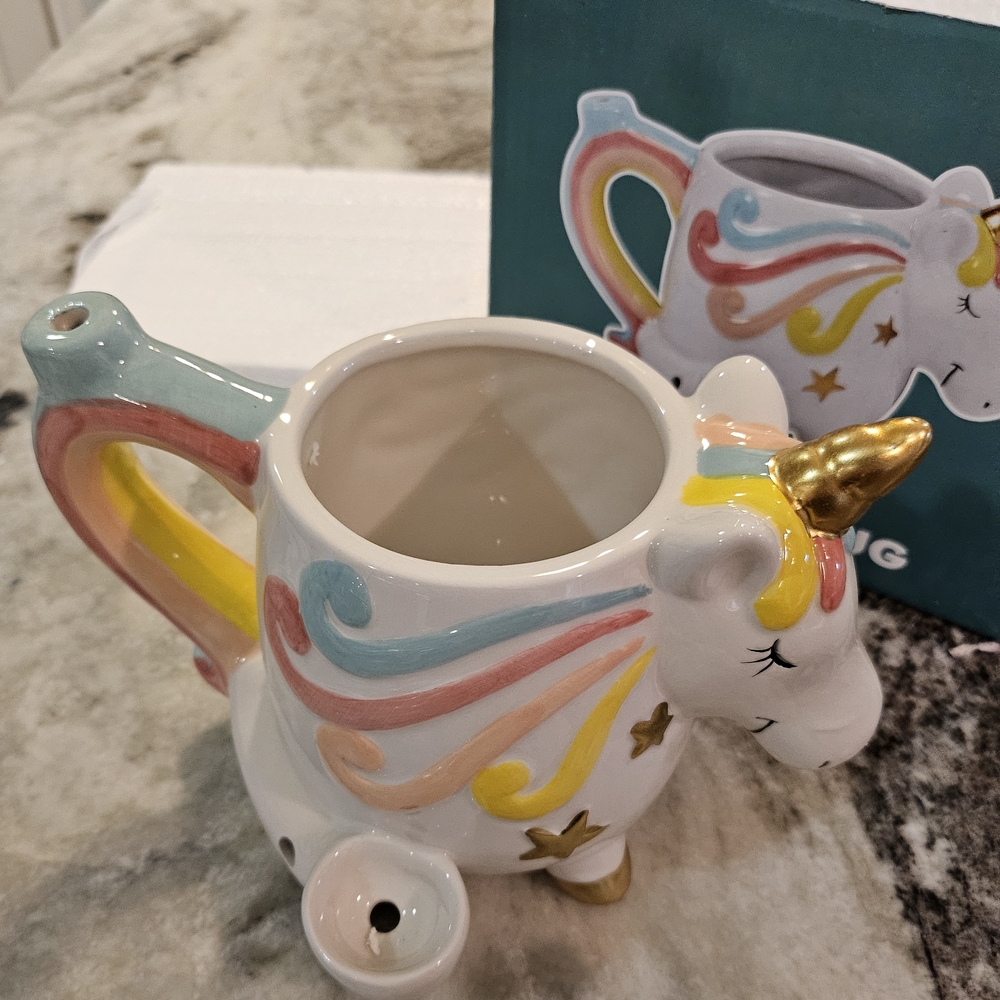 FashionCraft 88101 Unicorn Roast and Toast, Large 18oz Novelty Adult Coffee Mug - Picture 2 of 8